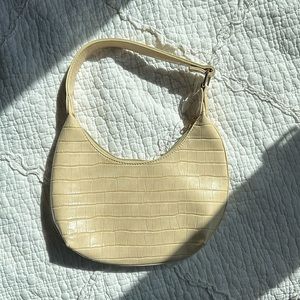 Billini Faux leather croc mini purse